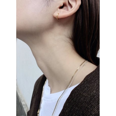 Halo hoop pierce (Small/2P) / Gold