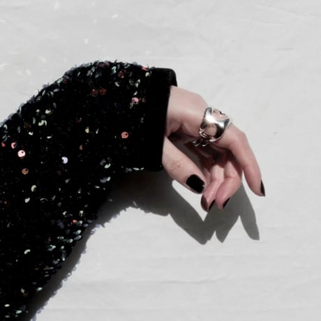 Flower cell ring (gloss)