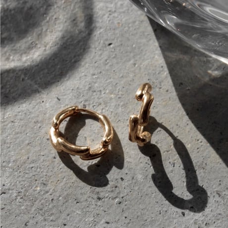 norme lattice pierce / SV925＋Gold Plated