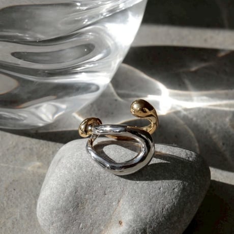 Metal art ring (mix color)