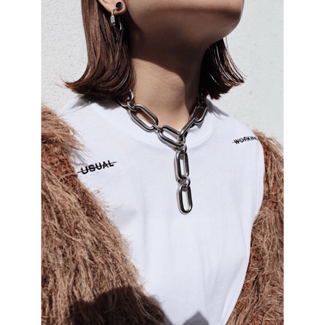 Slit bis magnet pierce (1P)［Unisex line］
