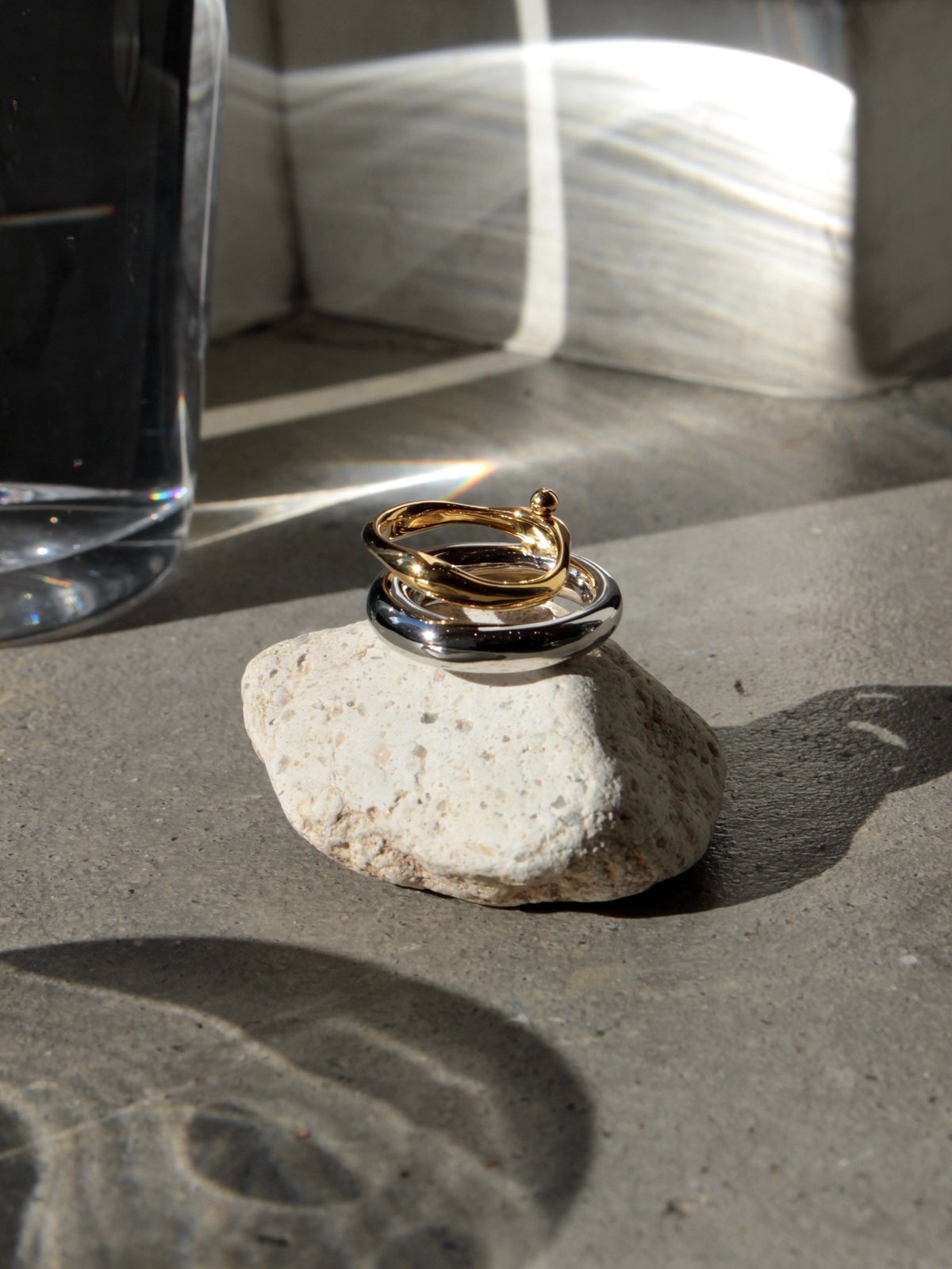 アクセサリー Soierie 2024 A/W kinetic art ring silver kinetic art ring (one color) | Soierie Online S