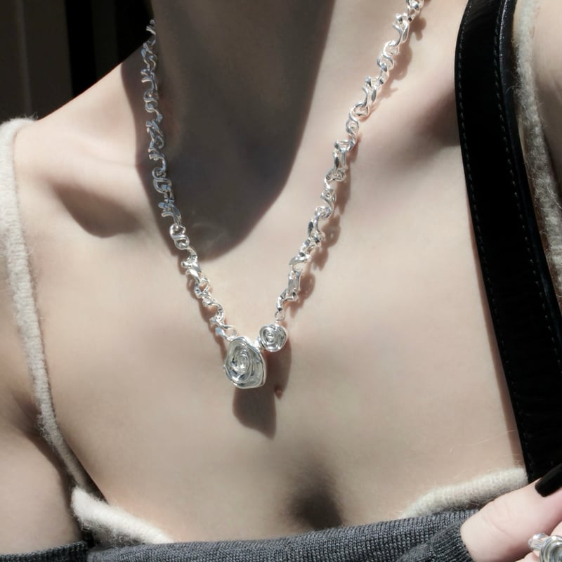 Rose fig necklace | Soierie Online Store