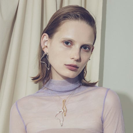 Female slim necklace (1P)