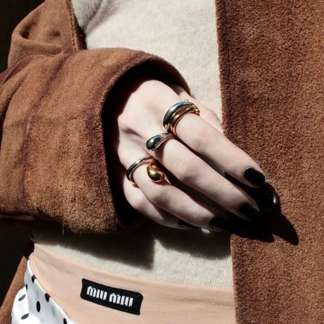 kinetic art ring (mix color)