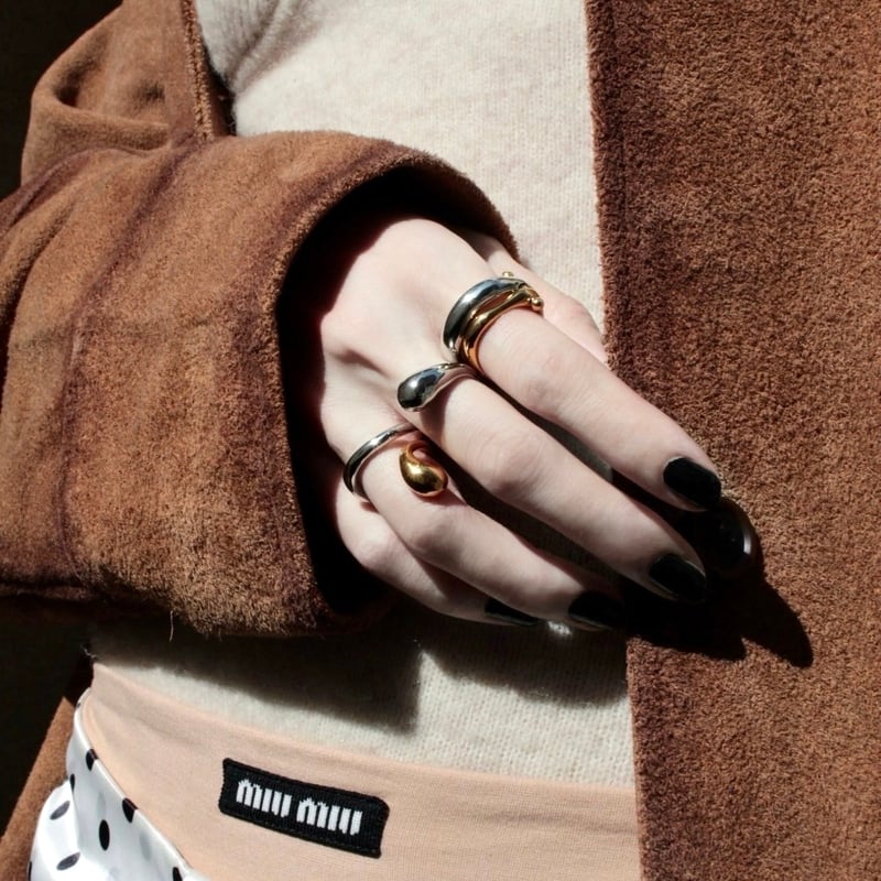 kinetic art ring (mix color) | Soierie Online S