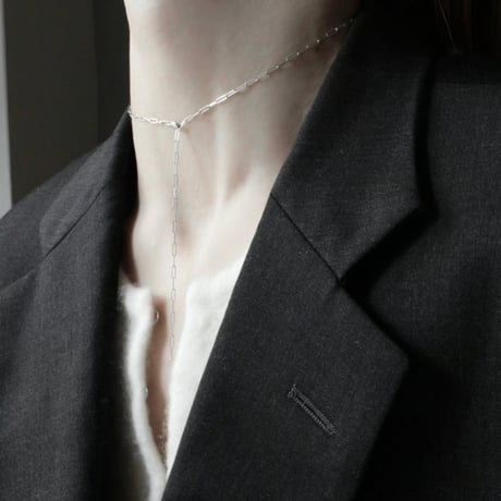Heart necklace / Silver【Silver 925 product】