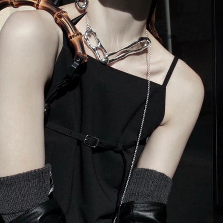 Bit motif necklace
