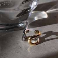 Visions pinky cuff ring (mix color)
