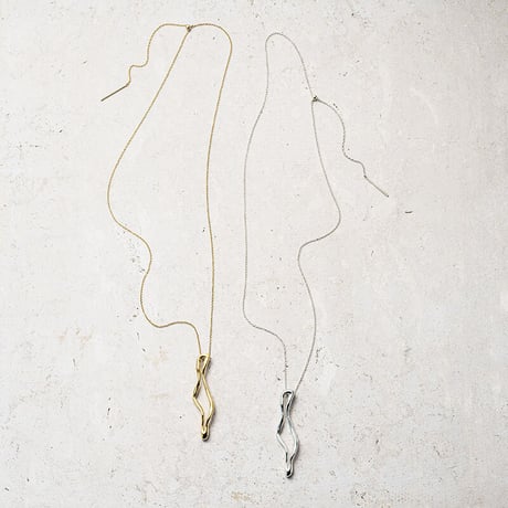 Female slim necklace (1P)