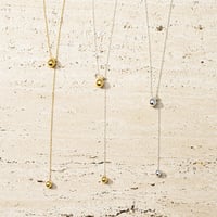 Moist drop necklace