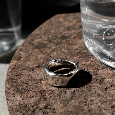 Ribbon cloth pinky ring