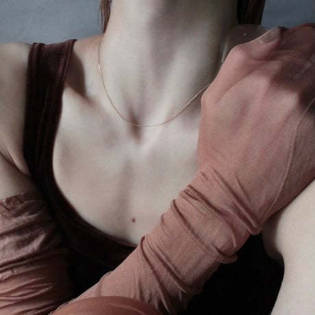 norme necklace (Slim) / K10