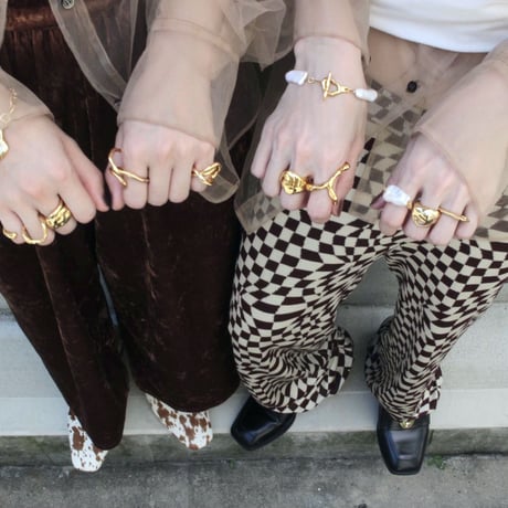 Ethical brass flat ring