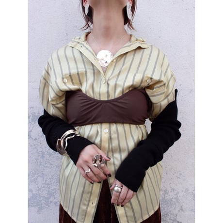 Large disc necklace