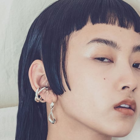 Connect loop earcuff ring (one color)
