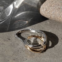 Fibula loop earcuff ring (mix color)