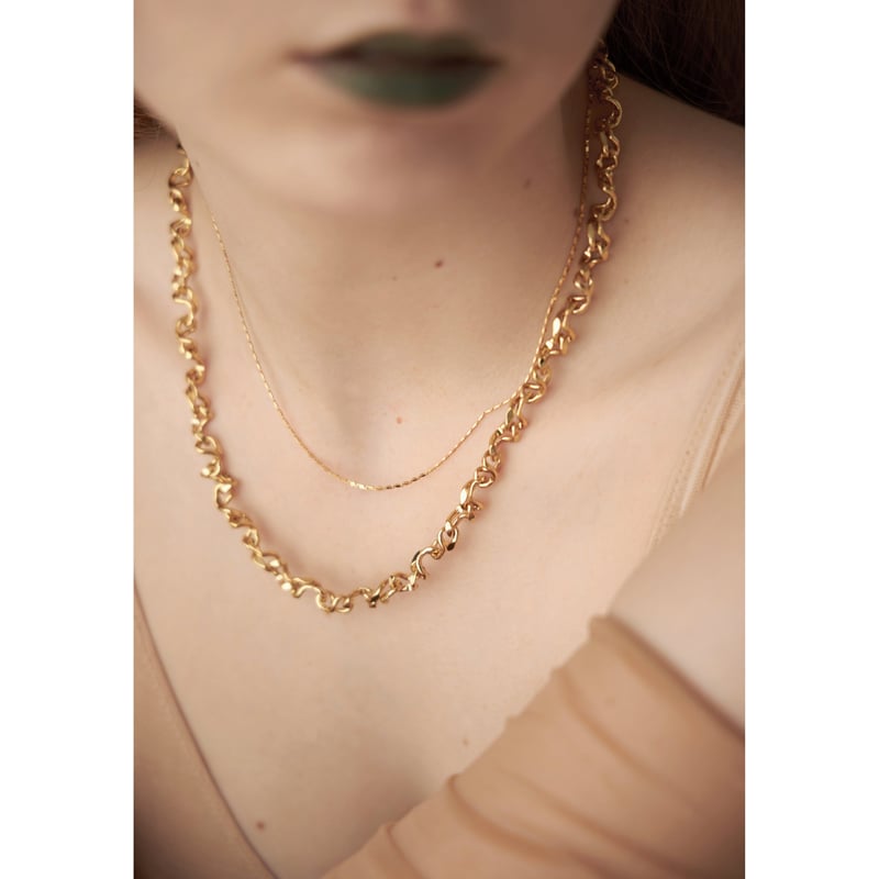 Figue necklace (2P) | Soierie Online Store