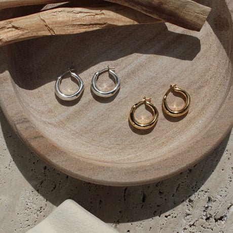 norme fine hoop pierce / SV925