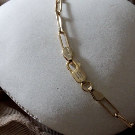 norme long frame bracelet [Unisex] / SV925＋Gold Plated