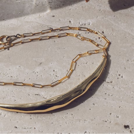 norme first bracelet / SV925＋Gold Plated