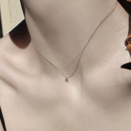 norme diamond necklace / SV925