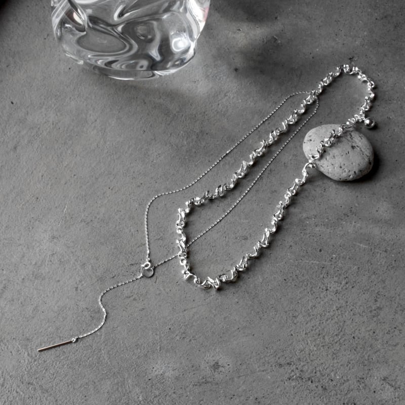 Figue necklace (2P) | Soierie Online Store