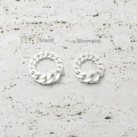 Asymmetry chain ring  [Unisex line]