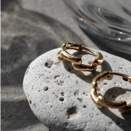 norme lattice pierce / SV925＋Gold Plated