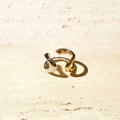 Visions pinky cuff ring (mix color)