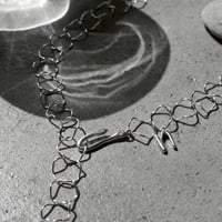 norme  hook circle necklace / SV925