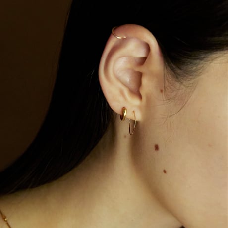 norme dew pierce / SV925＋Gold Plated