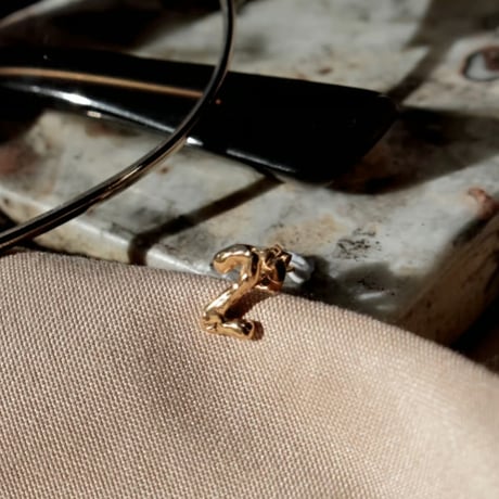 norme numbering pierce (1P) / SV925＋Gold Plated