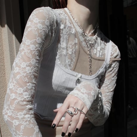 Figue clip necklace