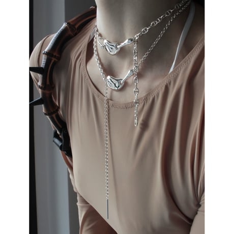 Kinetic art necklace