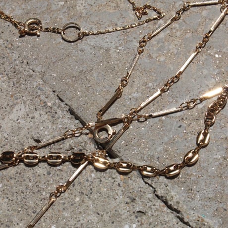 Layered necklace (3P) (one color)