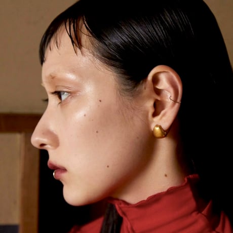 norme true circle half pierce (Matt) / SV925＋Gold Plated