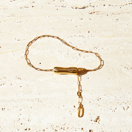 norme dew bracelet / SV925＋Gold Plated