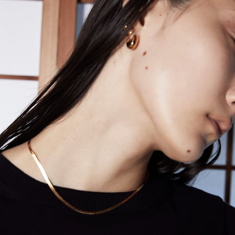 norme true circle pierce / SV925＋Gold Plated