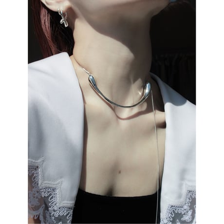 Metal art cross hoop pierce (one color)