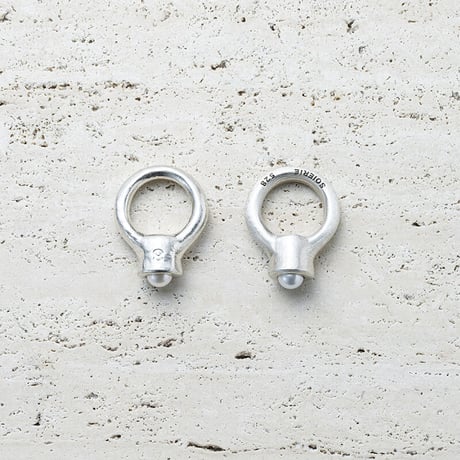 Tap pearl ring (Mens size only)  [Unisex line]