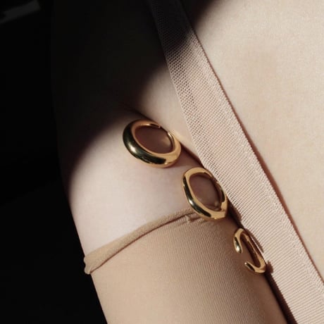 norme earcuff ring (1P)＃12 / SV925＋Gold Plated