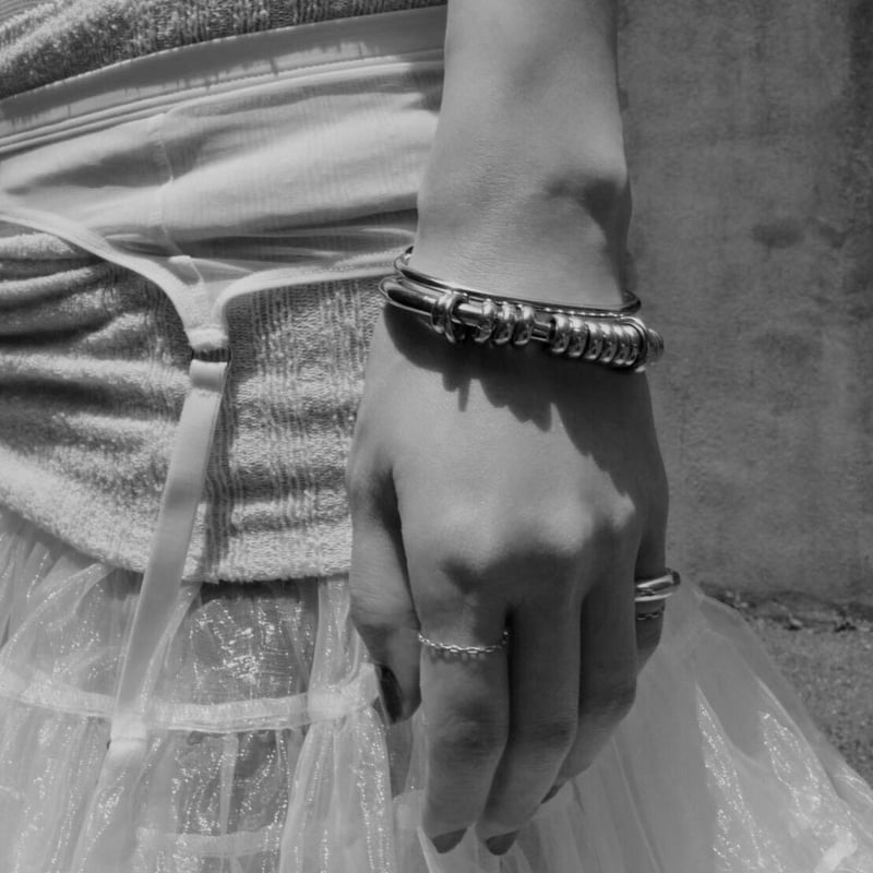 Coil bangle (2P) / Men's | Soierie Online Store Coil bangle (2P) / Men's | Soierie Online Store