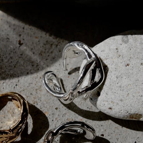Tribal cuff ring