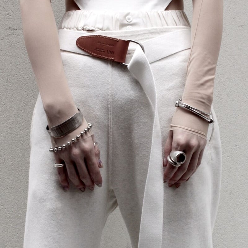 アクセサリー soierie framering Asymmetry metal frame ring (one color) | Soieri
