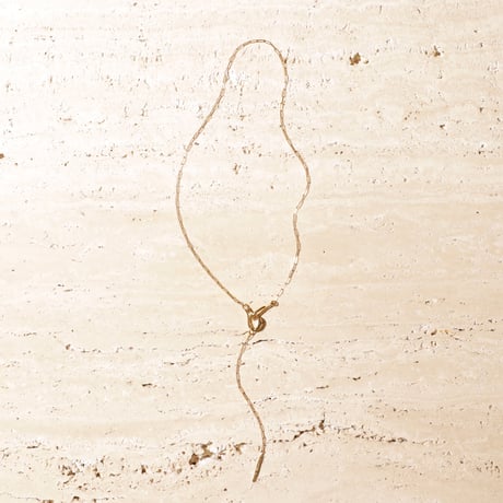 norme hook lariat / SV925＋Gold Plated