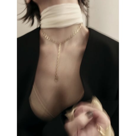 Layered necklace (3P) (one color)