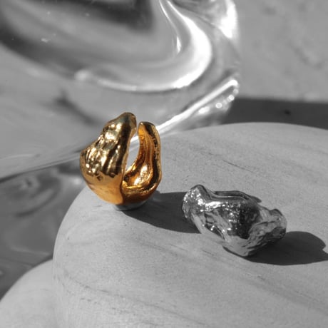 Texture metal earcuff (1P)