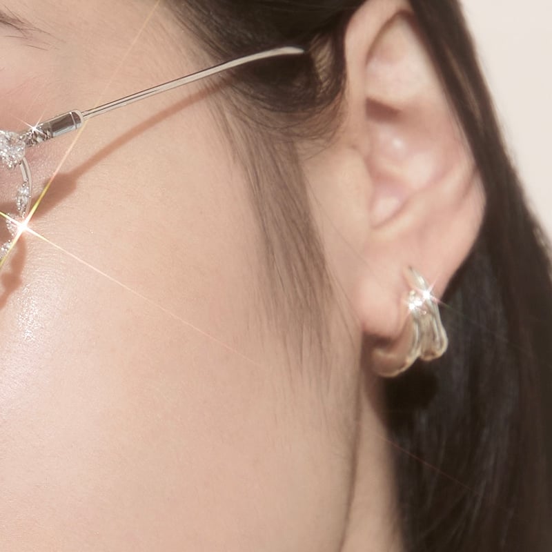 Visions double pierce (one color) | Soierie Onl
