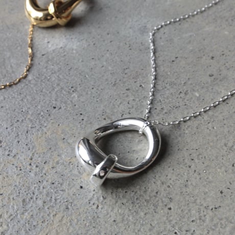 Clarity coil necklace(one color)